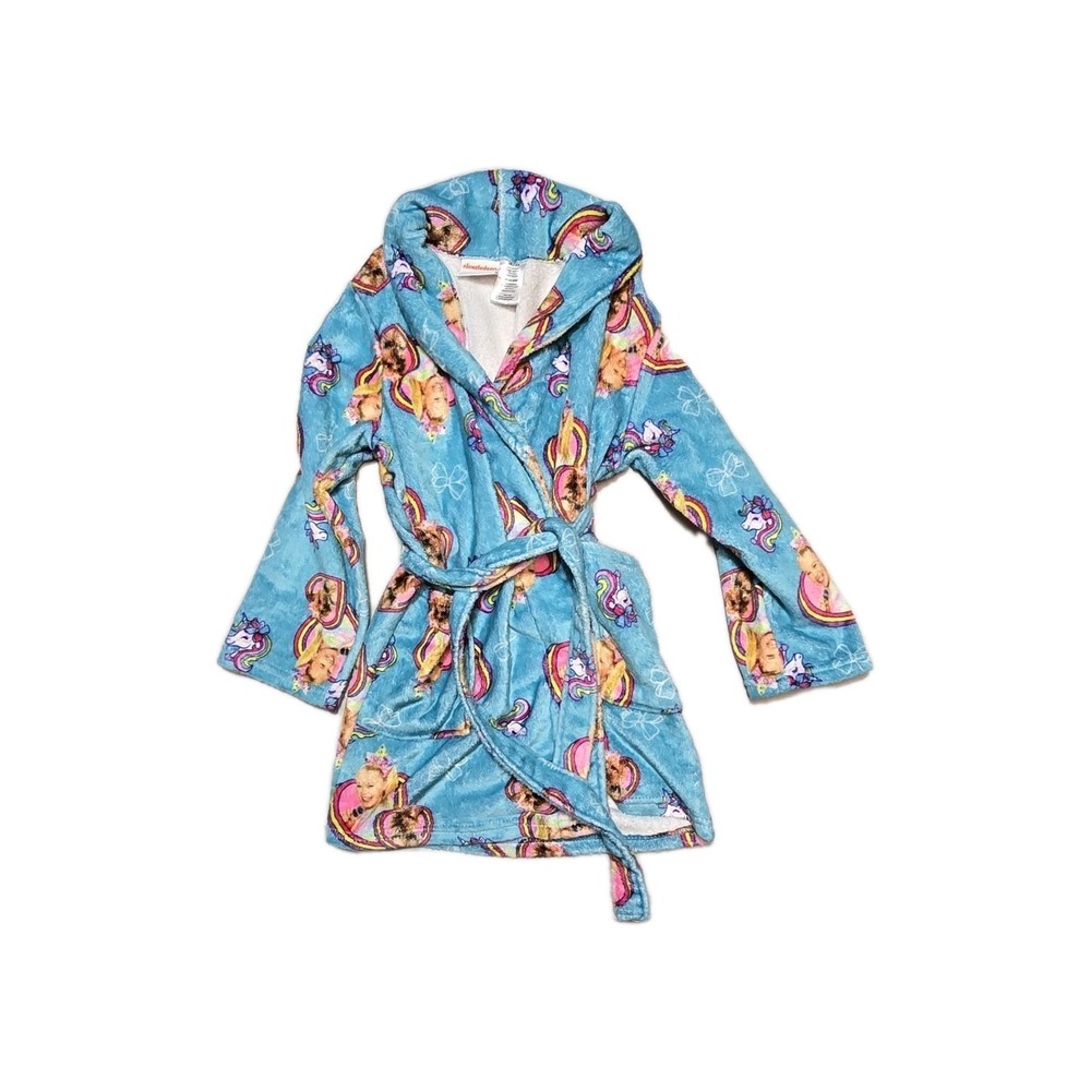 JoJo‎ Siwa Robe Size 6 Girls Bathrobe Pajamas Swimsuit Cover Up